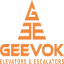 Geevok Elevators & Escalators logo